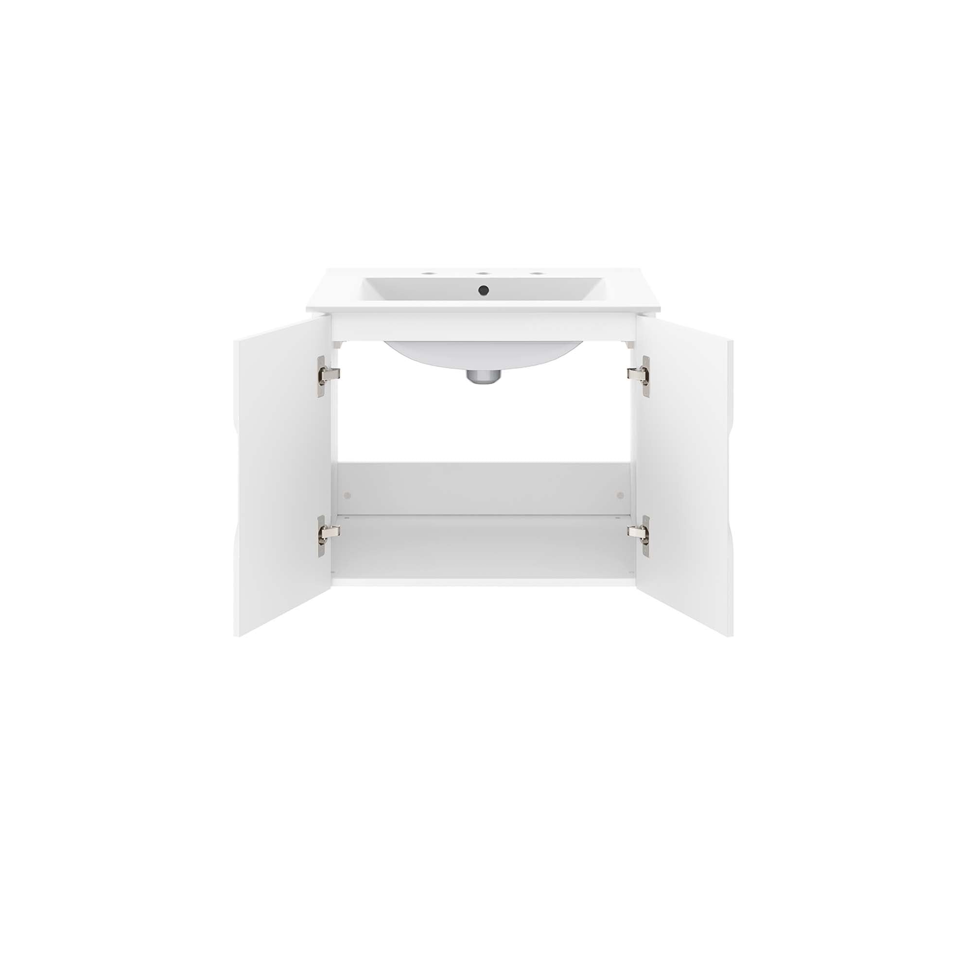 Vitality 24" Bathroom Vanity - White White