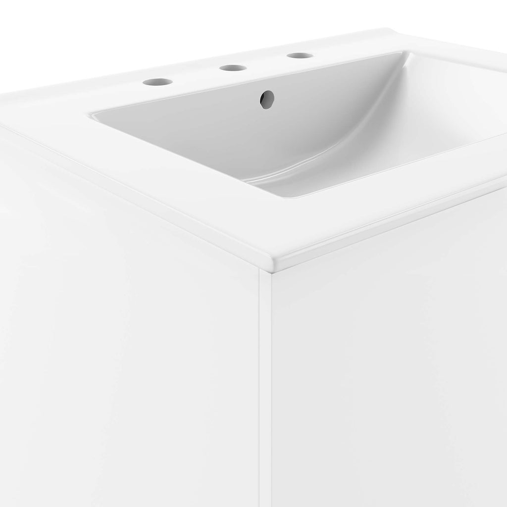 Vitality 24" Bathroom Vanity - White White
