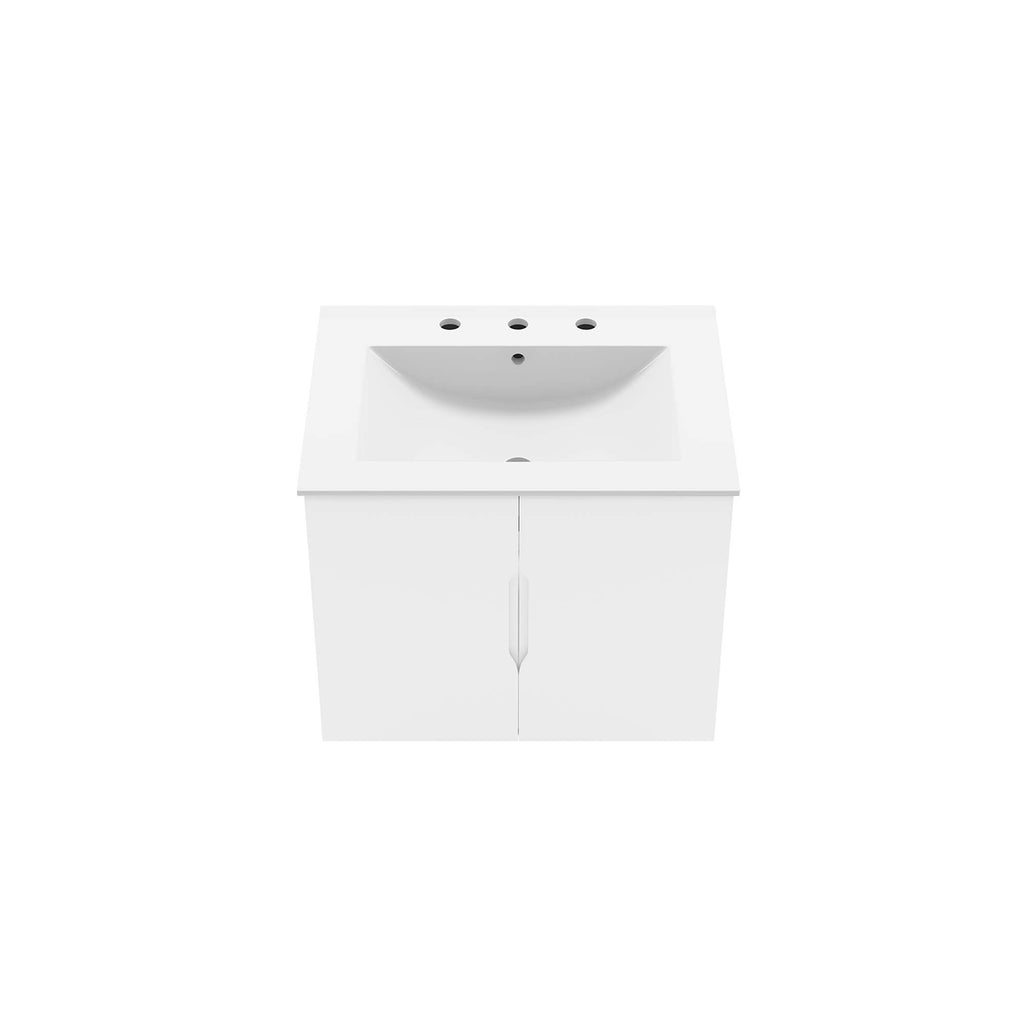 Vitality 24" Bathroom Vanity - White White