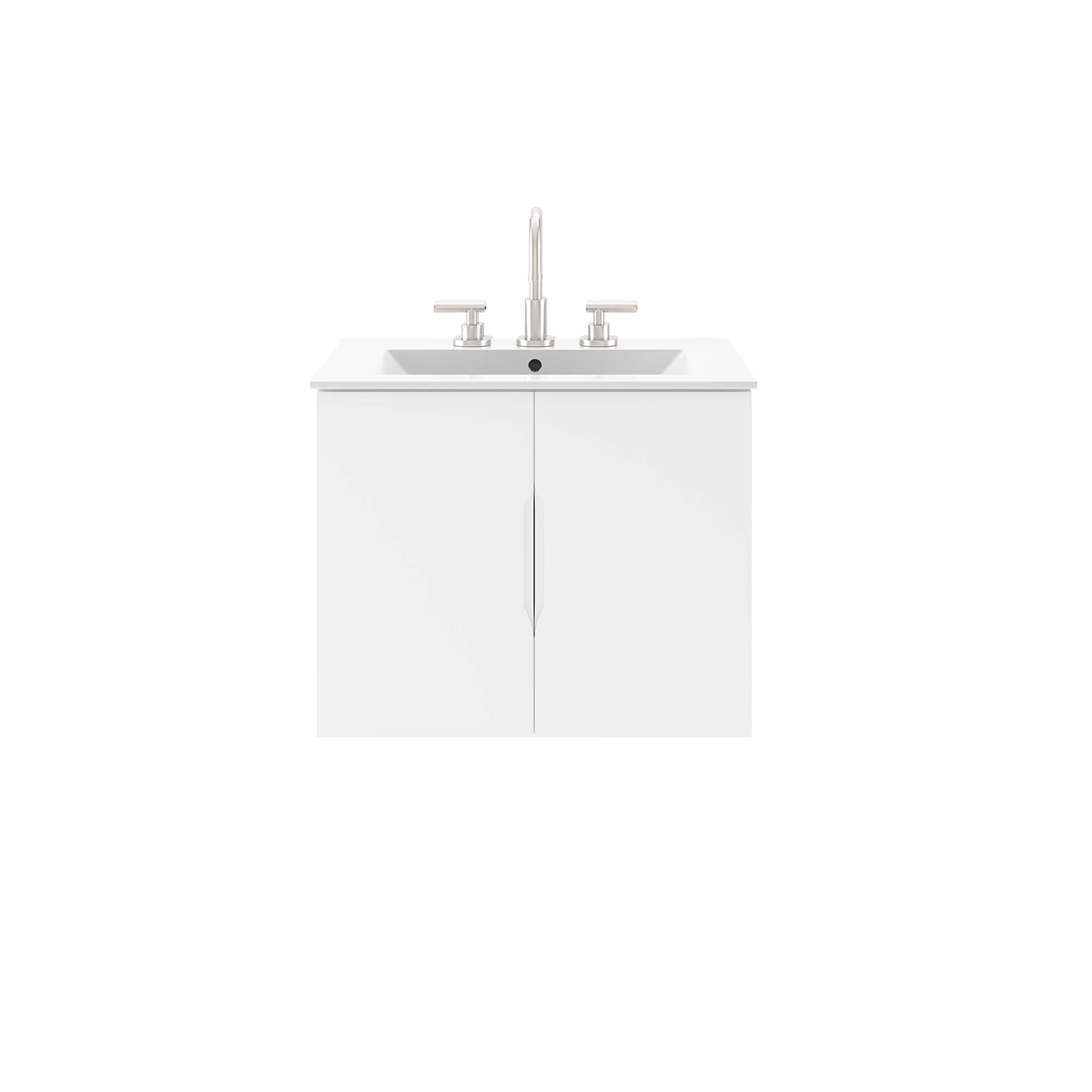 Vitality 24" Bathroom Vanity - White White