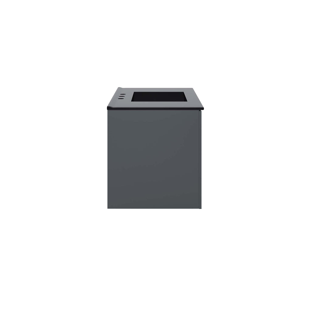 Vitality 36" Bathroom Vanity - Gray Black