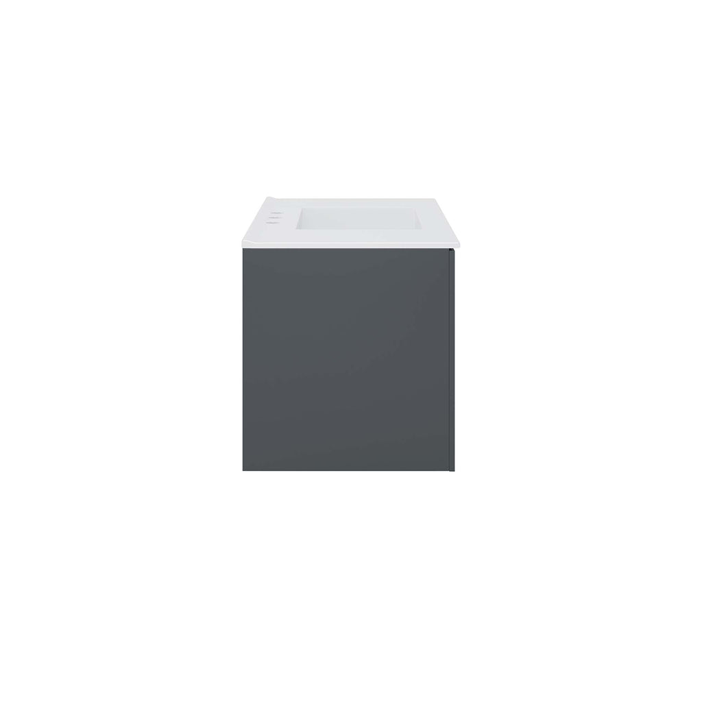 Vitality 36" Bathroom Vanity - Gray White
