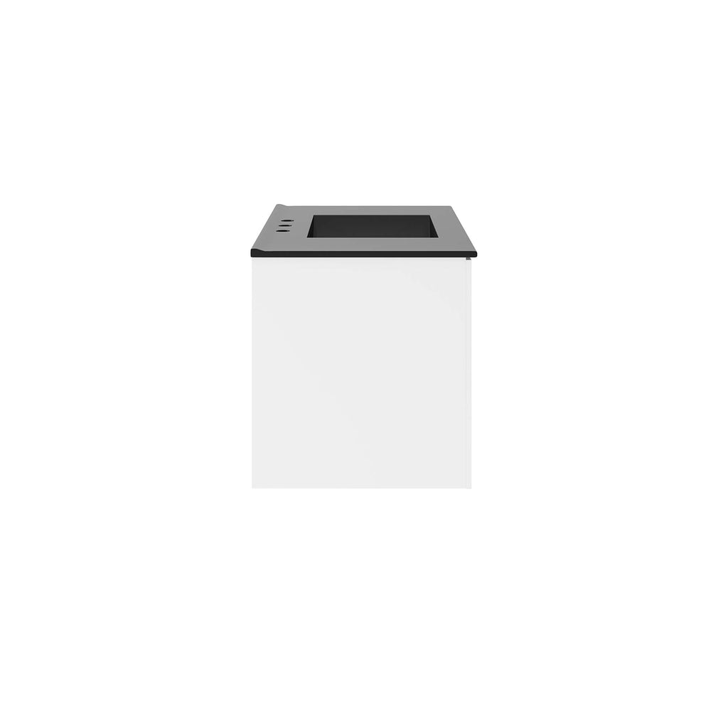 Vitality 36" Bathroom Vanity - White Black