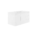 Vitality 36" Bathroom Vanity - White White