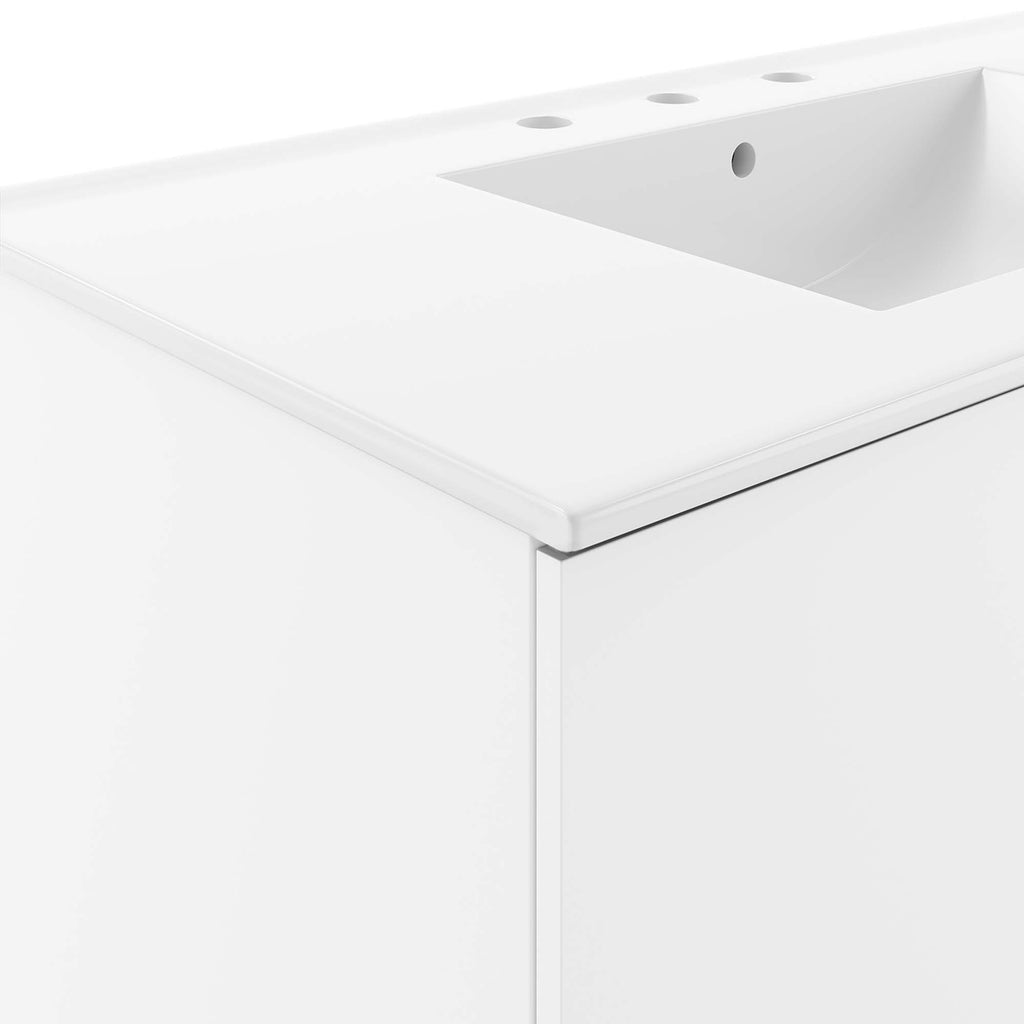 Vitality 36" Bathroom Vanity - White White