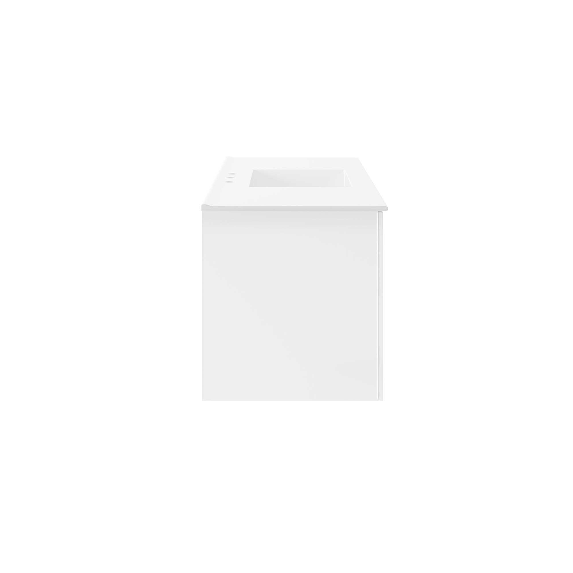 Vitality 48" Single Sink Bathroom Vanity - White White