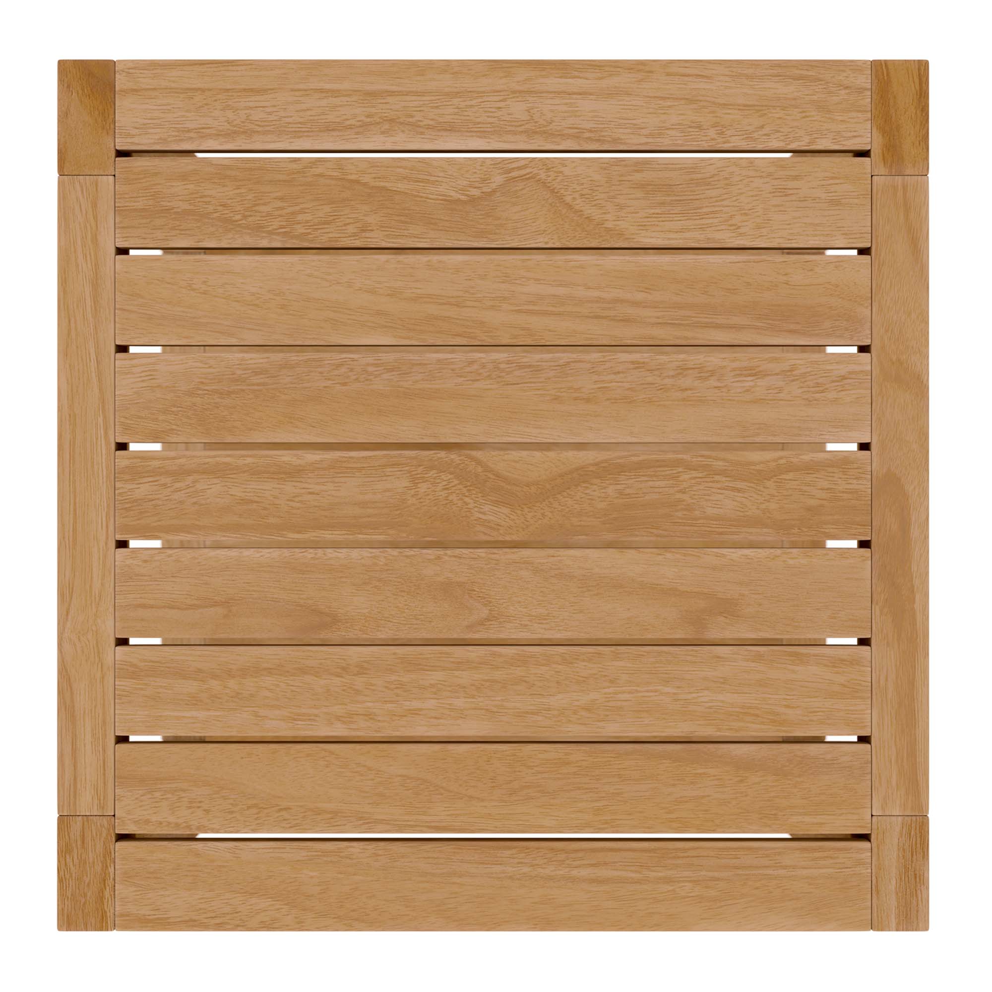 Carlsbad 6-Piece Teak Wood Outdoor Patio Set - Natural Gray