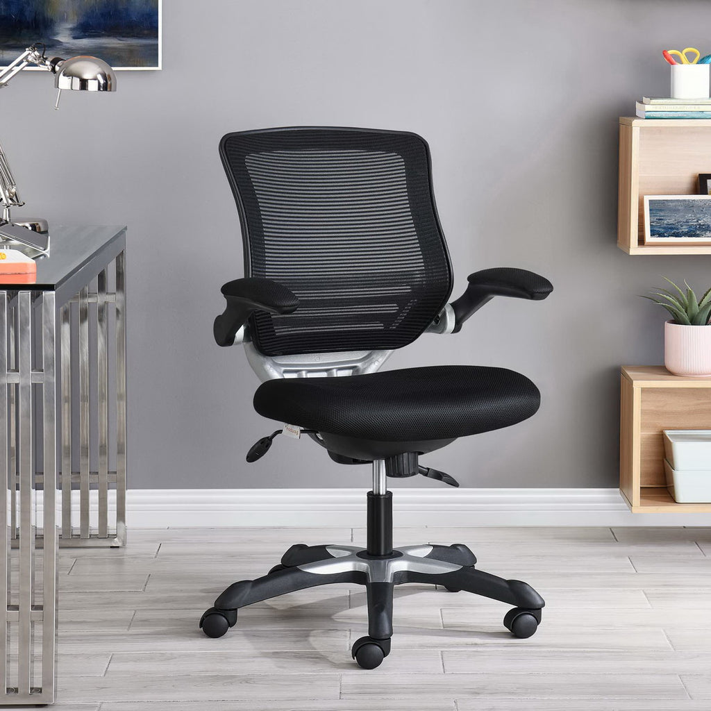 Edge Mesh Office Chair - Black
