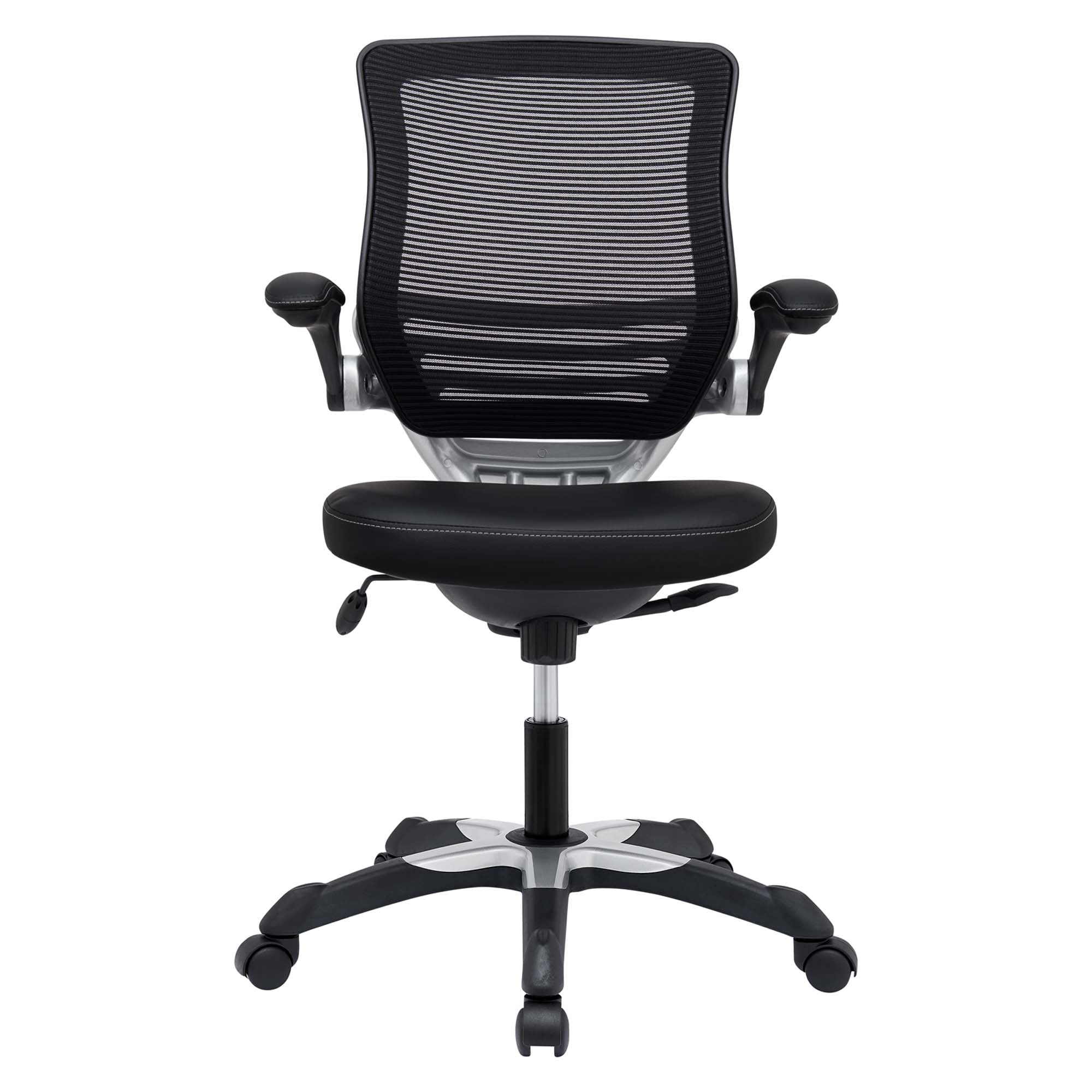 Edge Vinyl Office Chair - Black