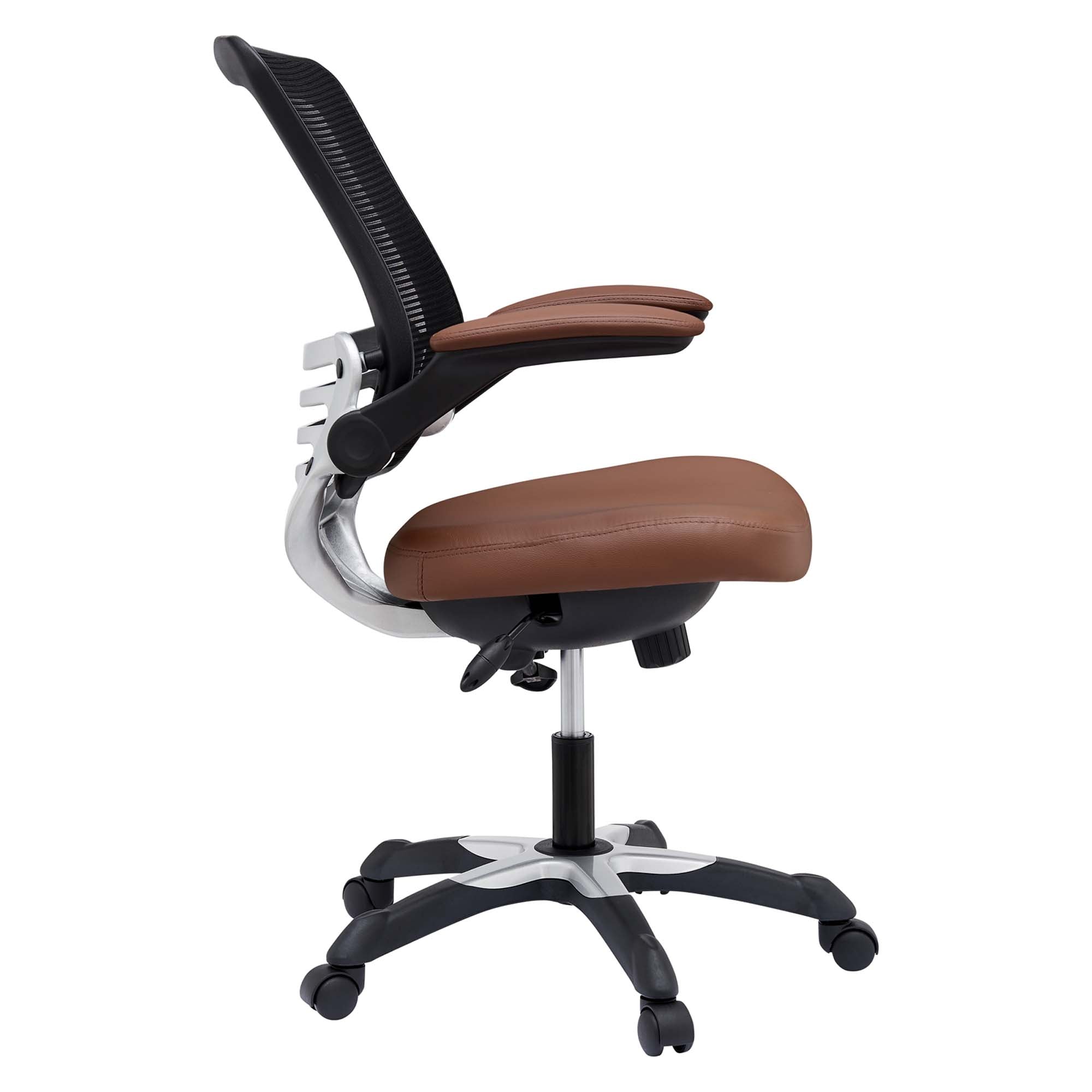 Edge Vinyl Office Chair - Tan