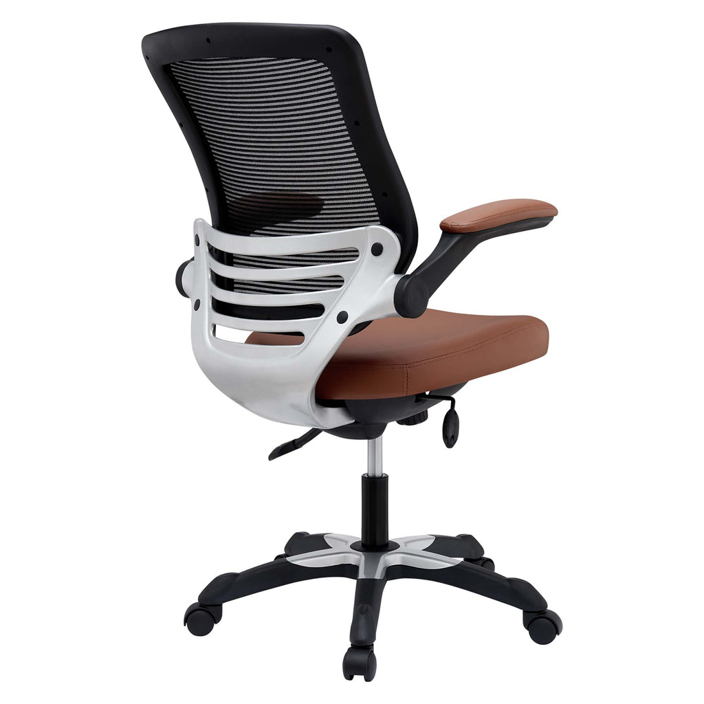 Edge Vinyl Office Chair - Tan