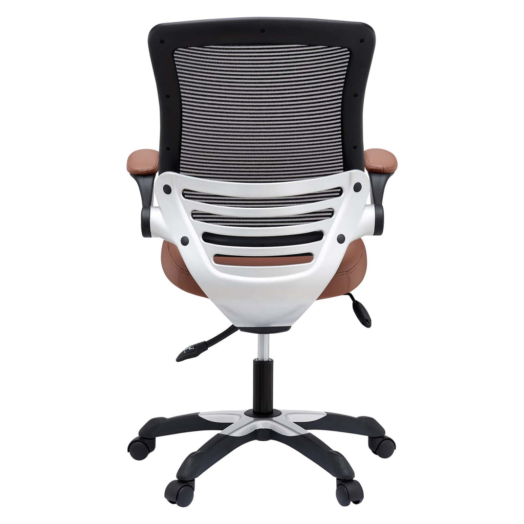 Edge Vinyl Office Chair - Tan