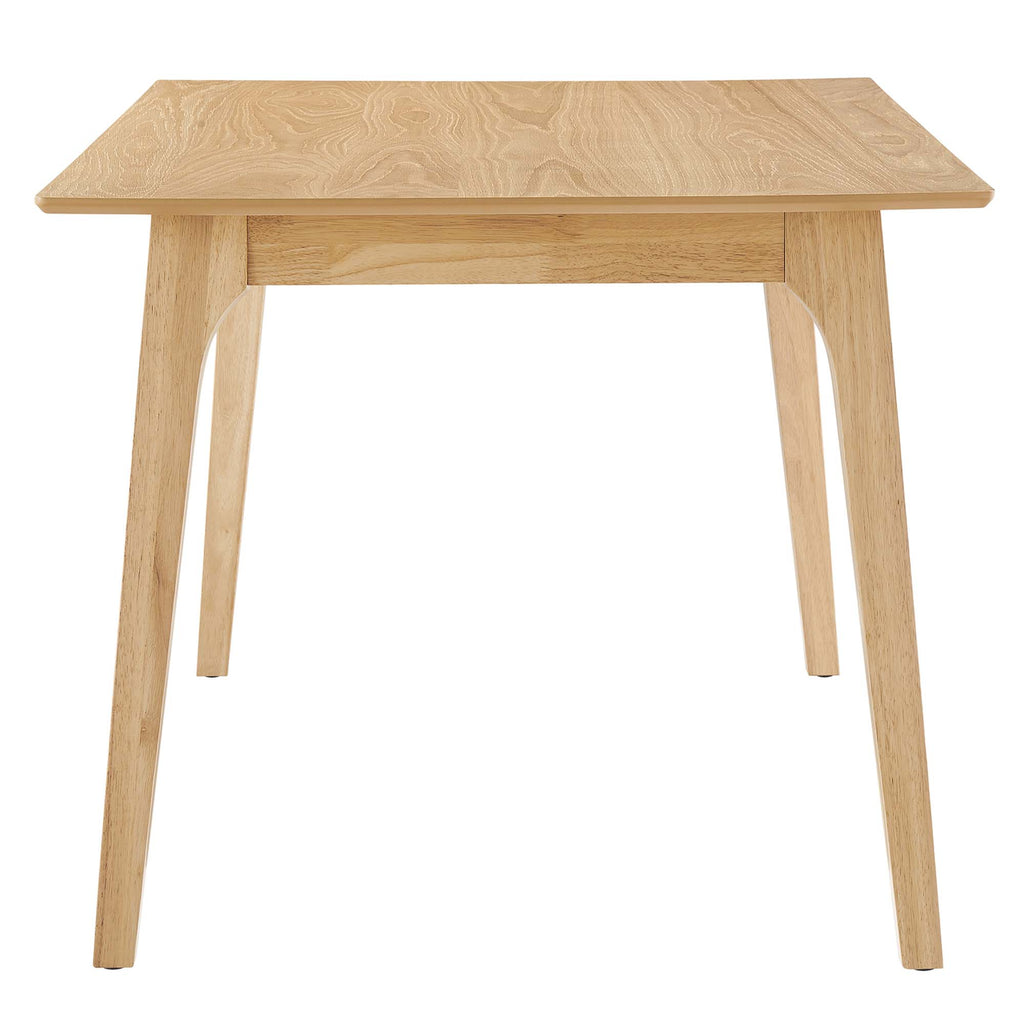 Juxtapose 63" Rectangle Dining Table - Oak Oak