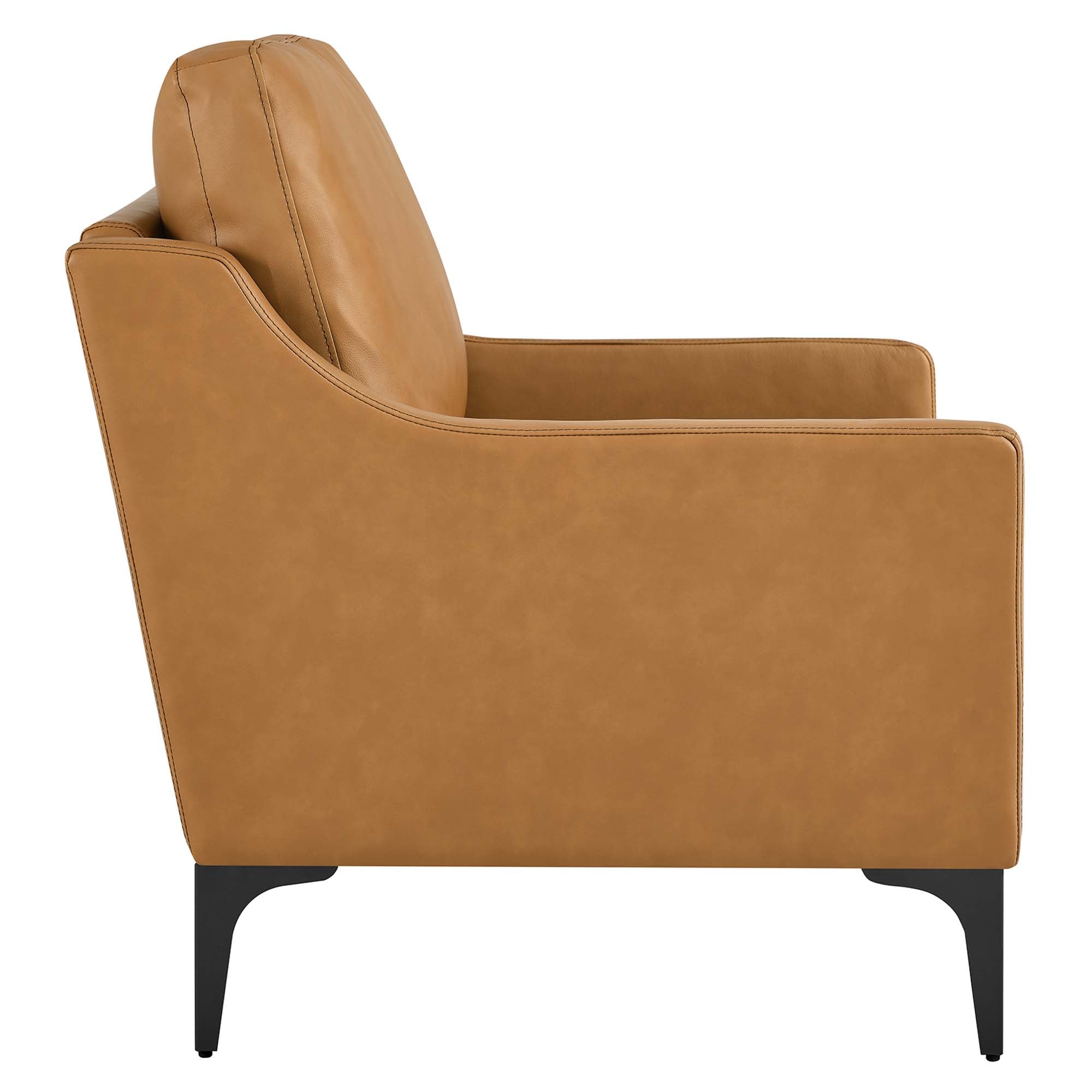 Corland Leather Armchair - Tan