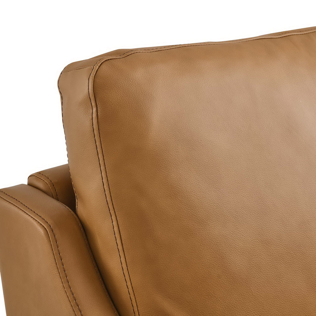 Corland Leather Armchair - Tan