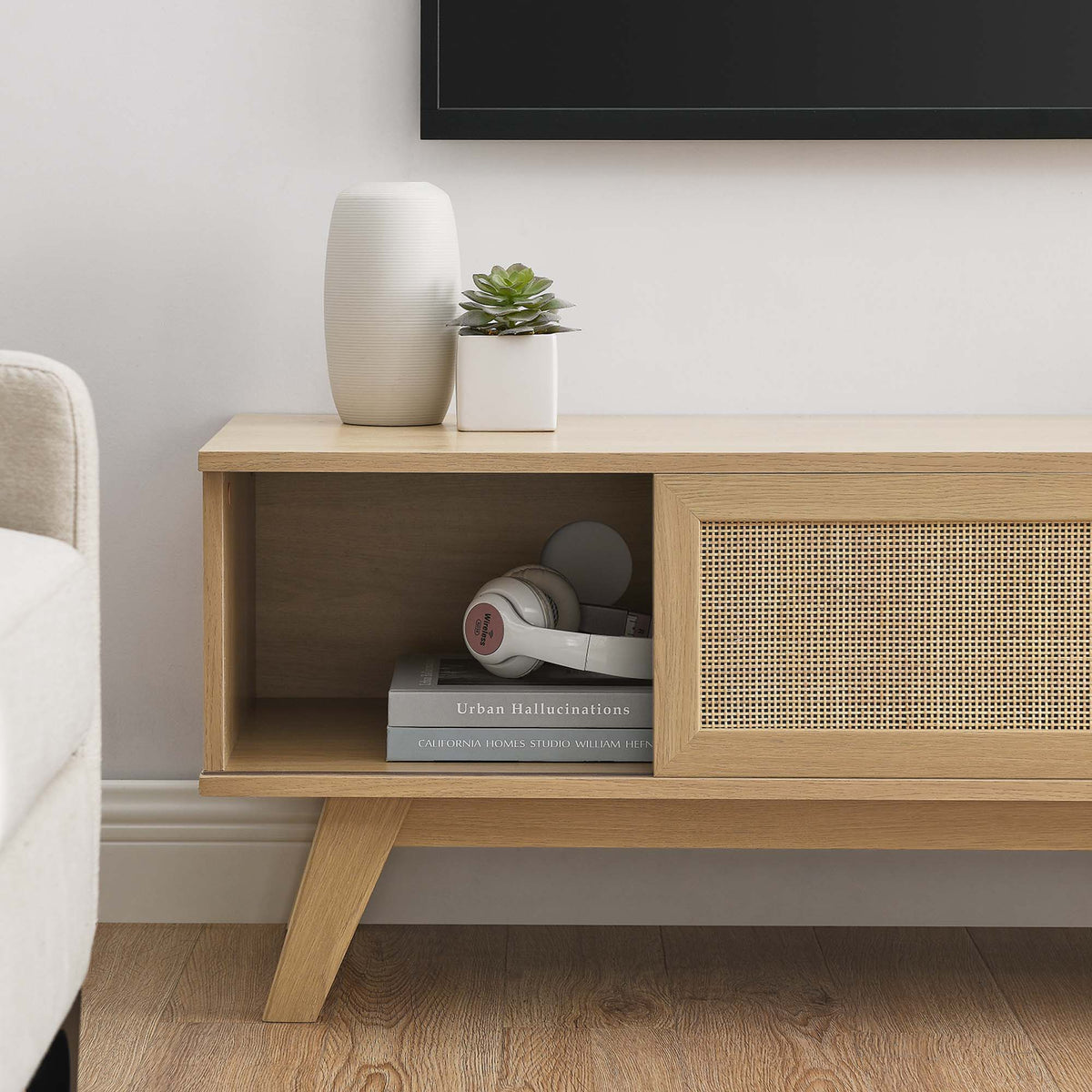 Soma 47" TV Stand - Oak