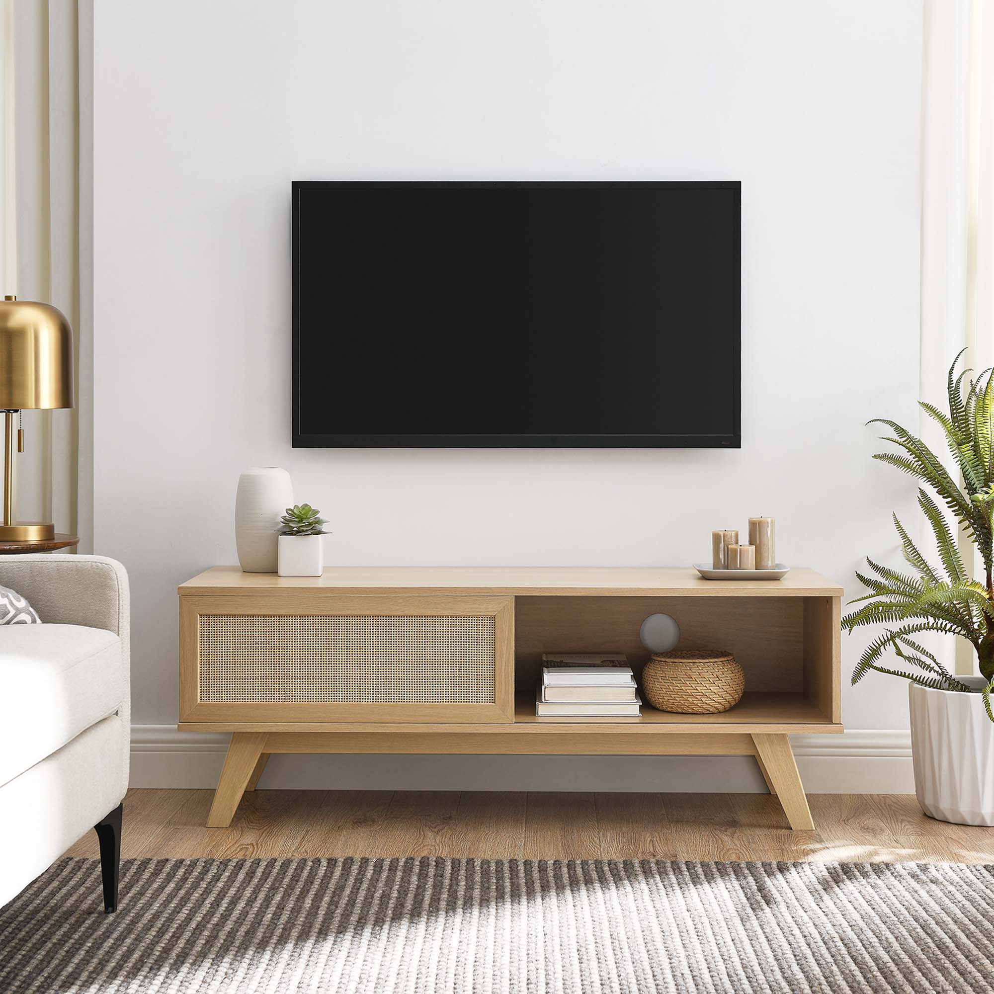 Soma 47" TV Stand - Oak
