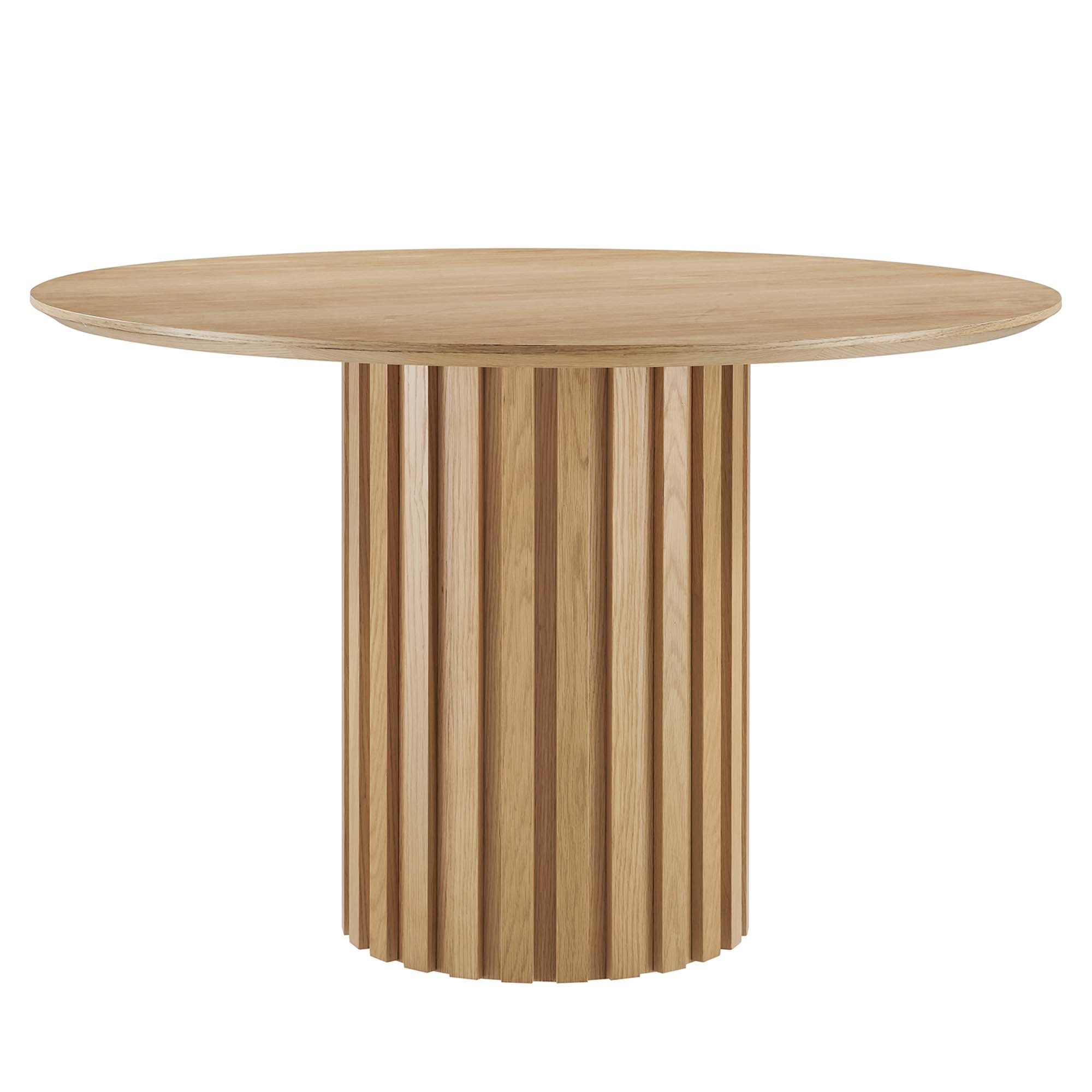 Senja 47" Round Dining Table - Oak