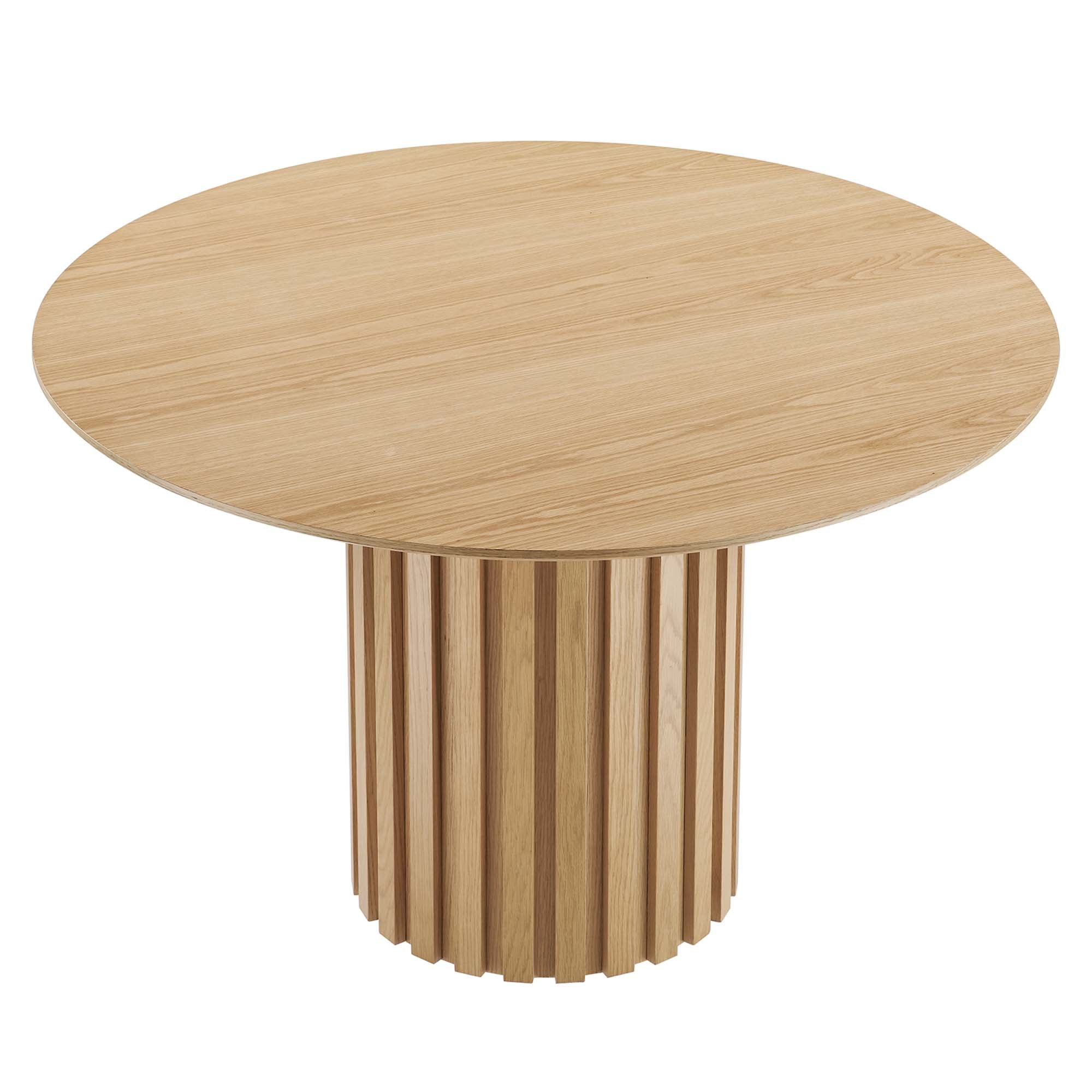 Senja 47" Round Dining Table - Oak