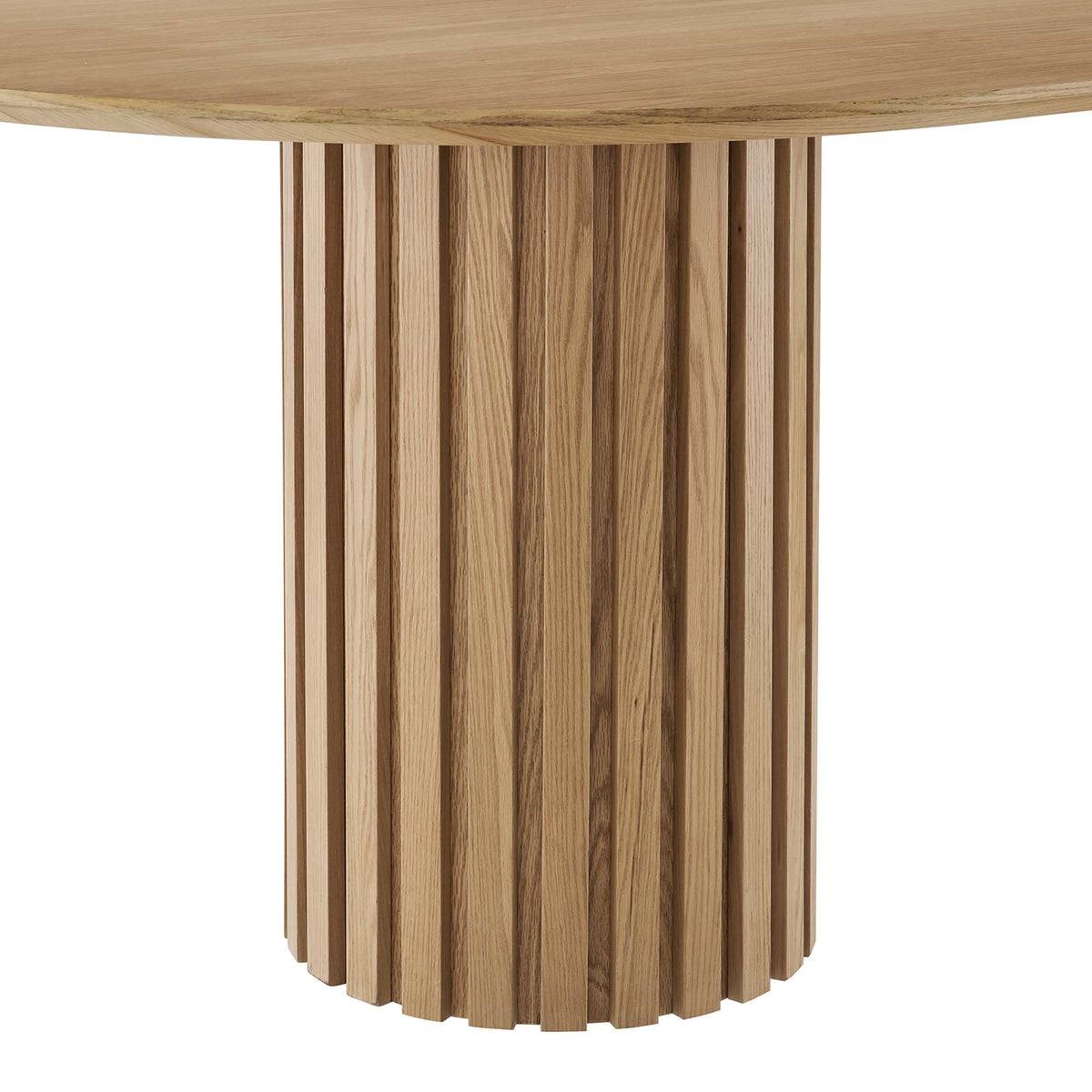 Senja 95" Oval Dining Table - Oak