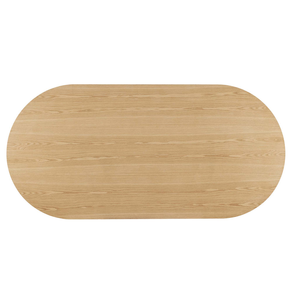 Senja 95" Oval Dining Table - Oak