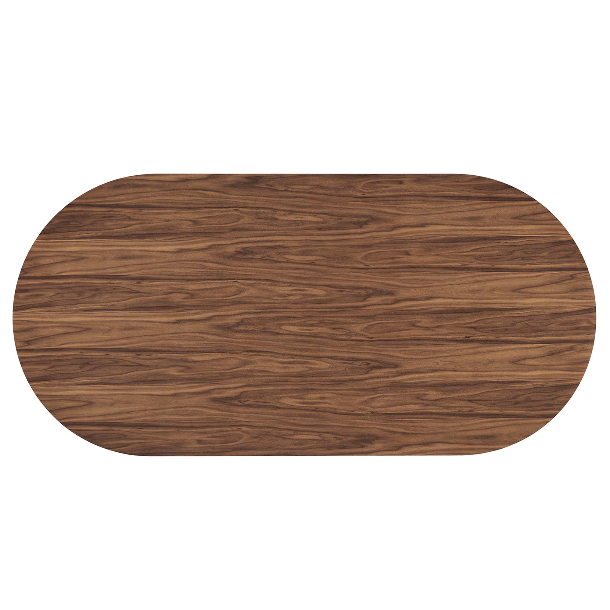 Senja 95" Oval Dining Table - Walnut
