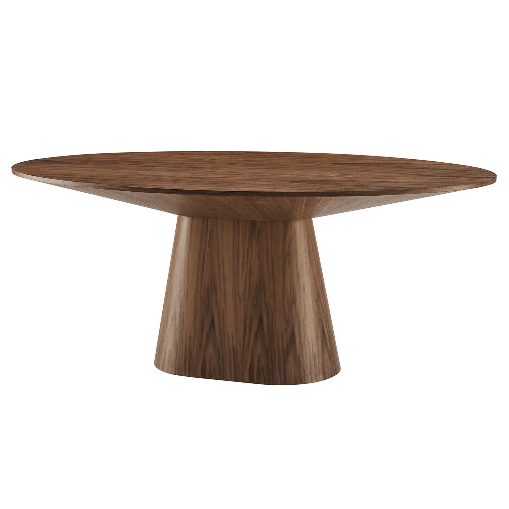 Provision 75" Oval Dining Table - Walnut