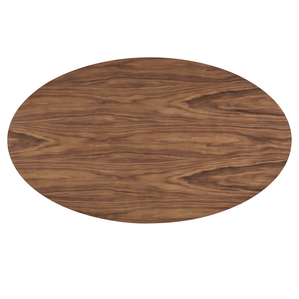 Provision 75" Oval Dining Table - Walnut