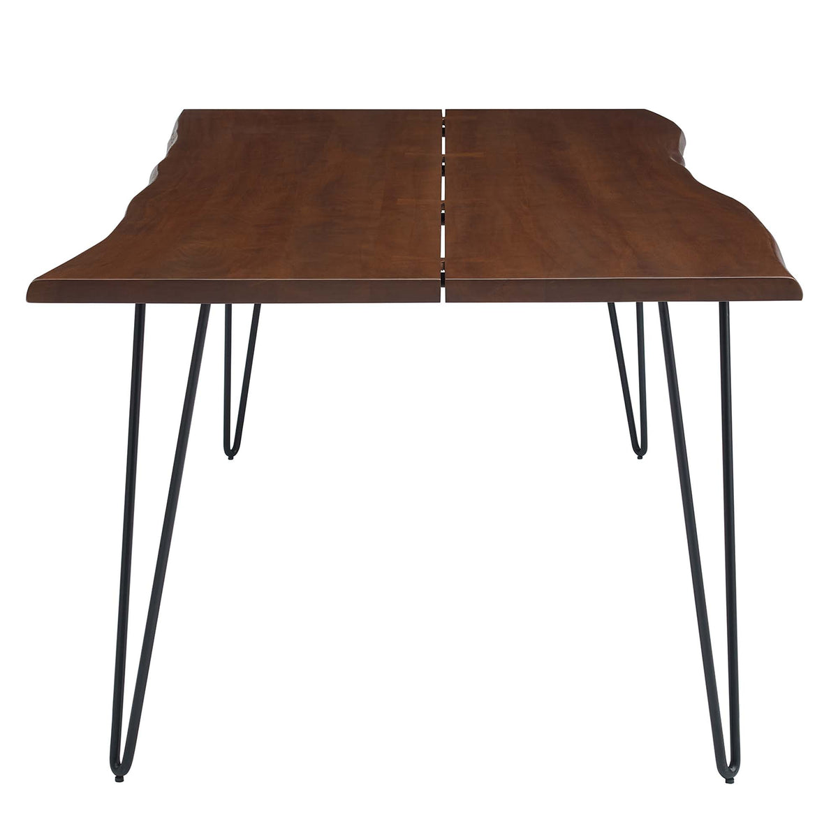 Ardor 96" Live Edge Acacia Wood Acacia Wood Dining Table - Black Walnut