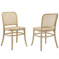 Winona Wood Dining Side Chair Set of 2 - Gray