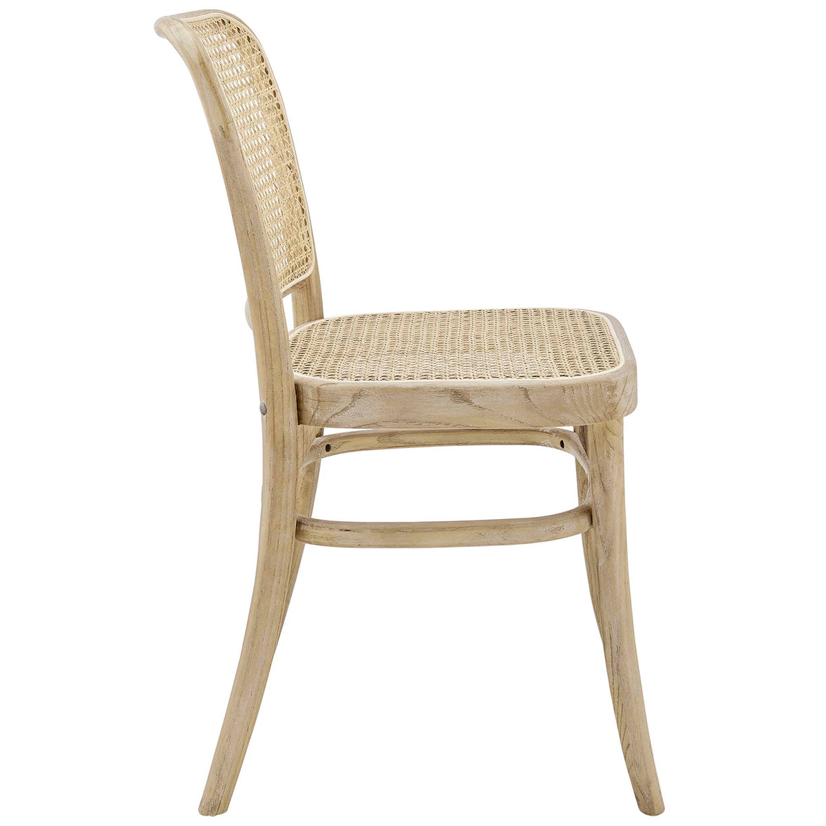 Winona Wood Dining Side Chair Set of 2 - Gray