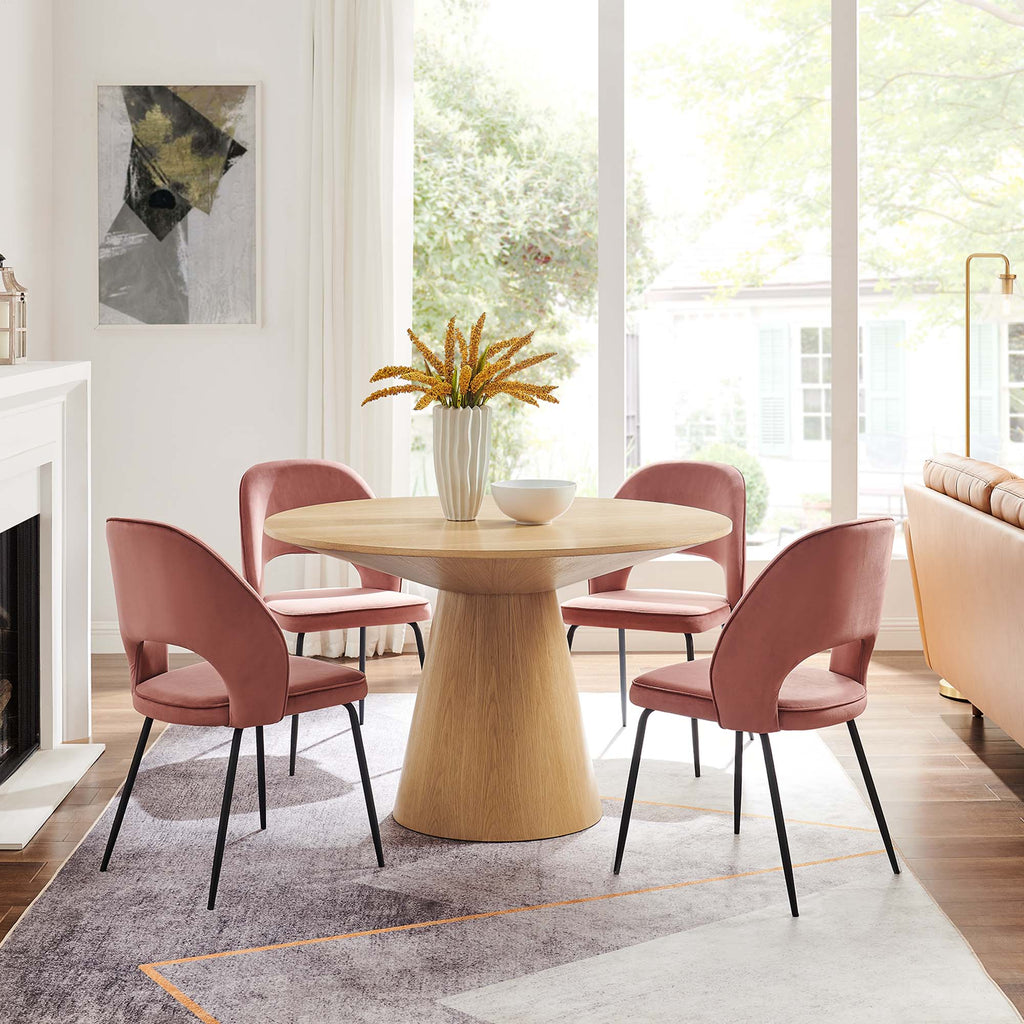 Provision 47" Round Dining Table - Oak