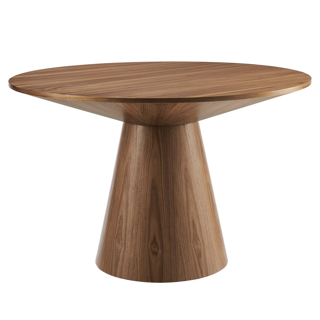 Provision 47" Round Dining Table - Walnut