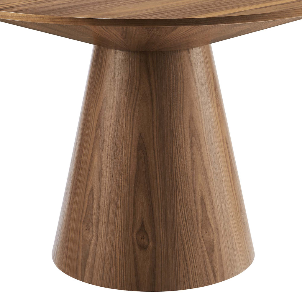 Provision 47" Round Dining Table - Walnut
