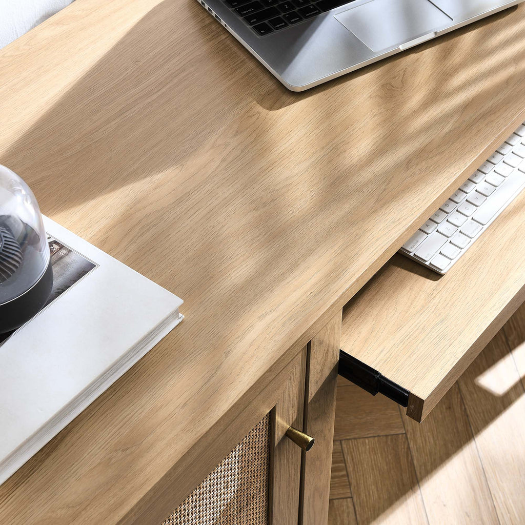 Soma 47" Office Desk - Oak