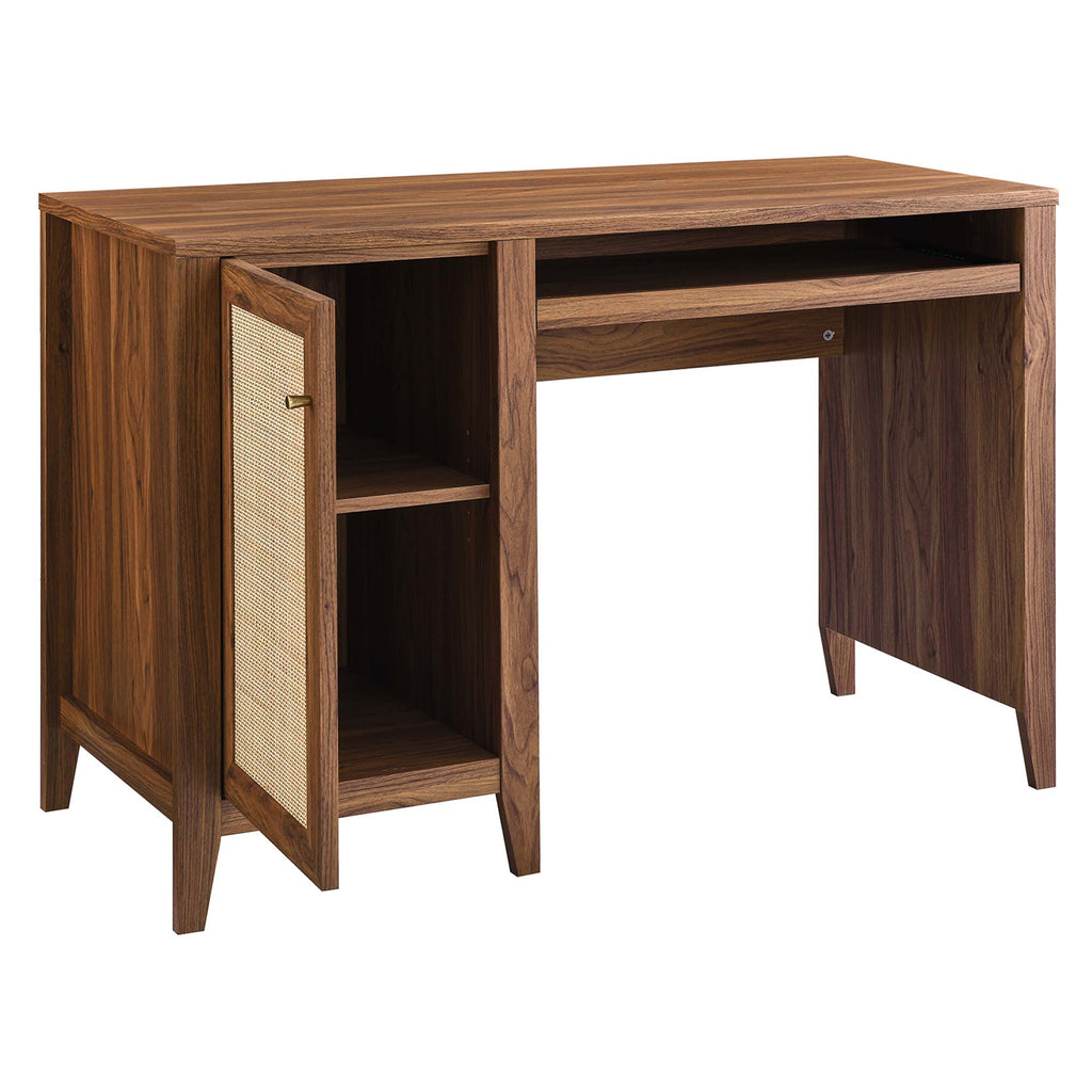 Soma 47" Office Desk - Walnut