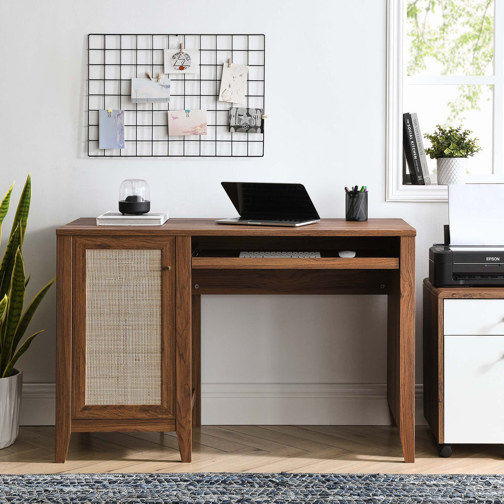 Soma 47" Office Desk - Walnut