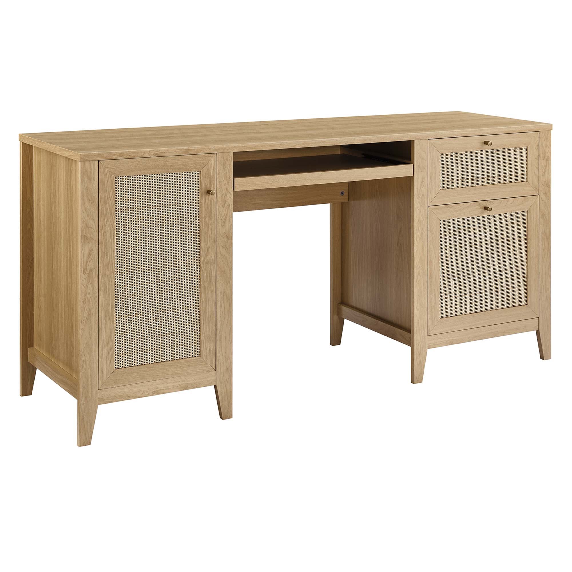 Soma 63" Office Desk - Oak