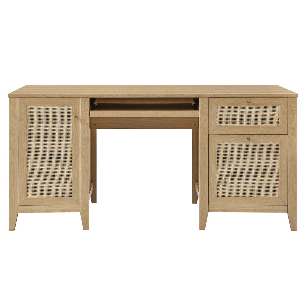 Soma 63" Office Desk - Oak