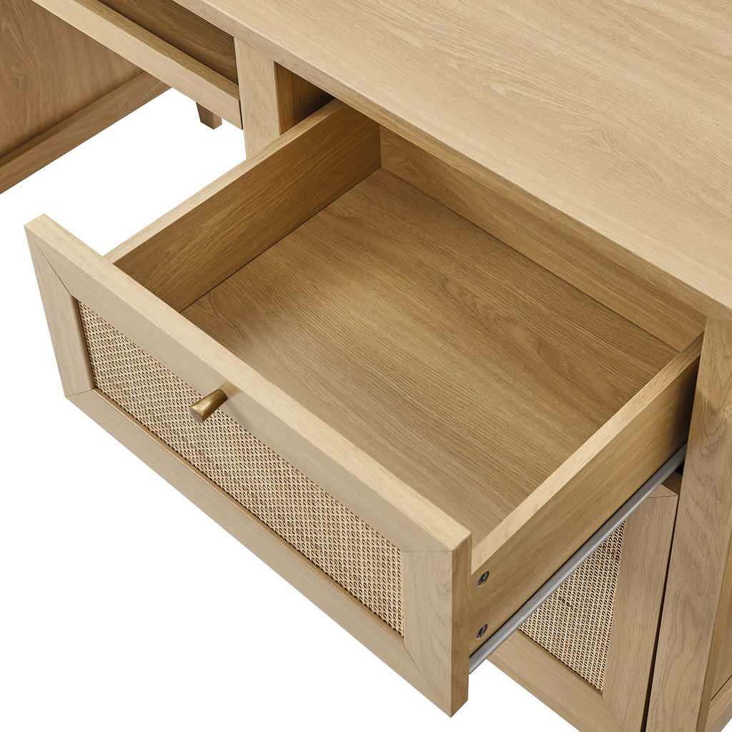Soma 63" Office Desk - Oak