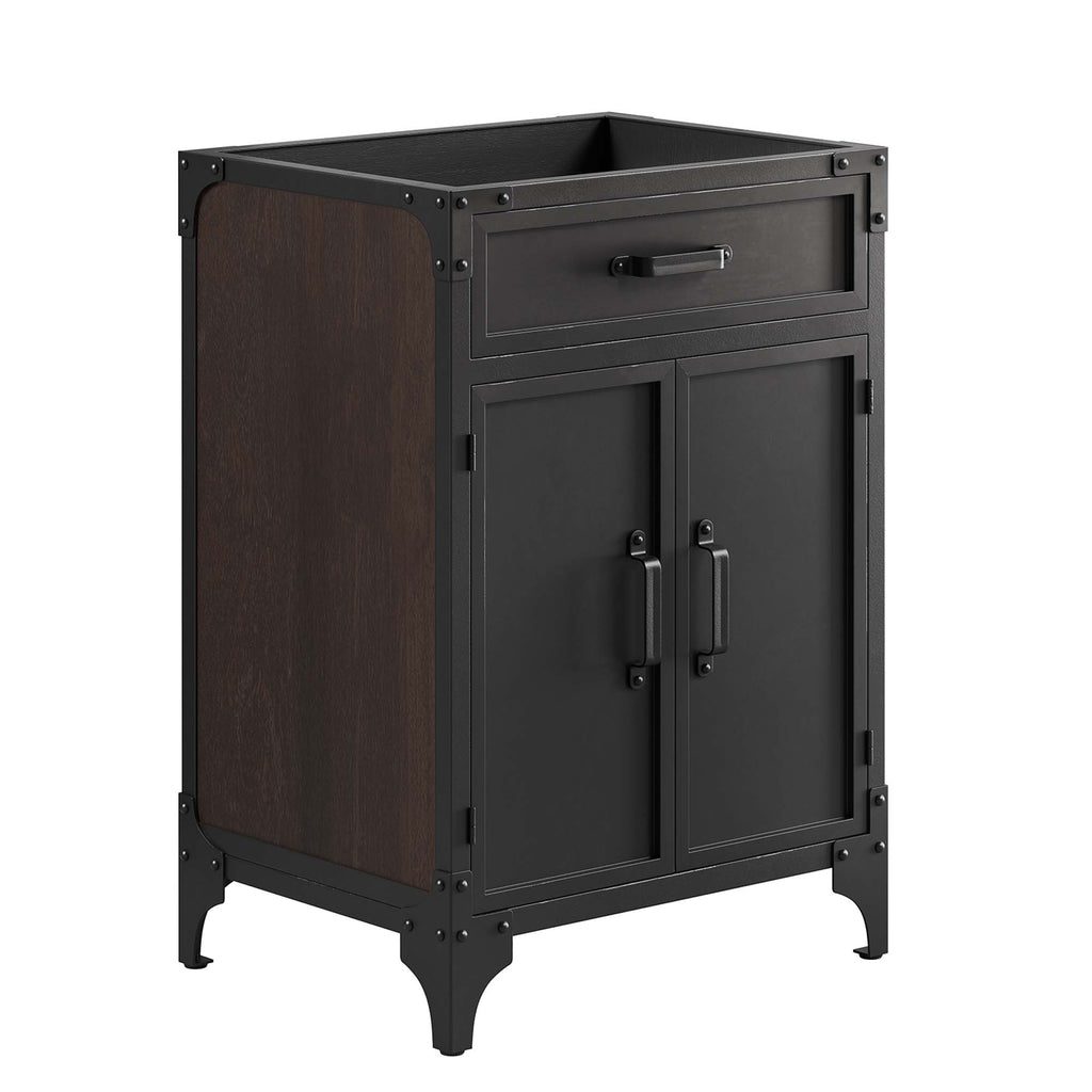 Steamforge 24" Bathroom Vanity - White Black