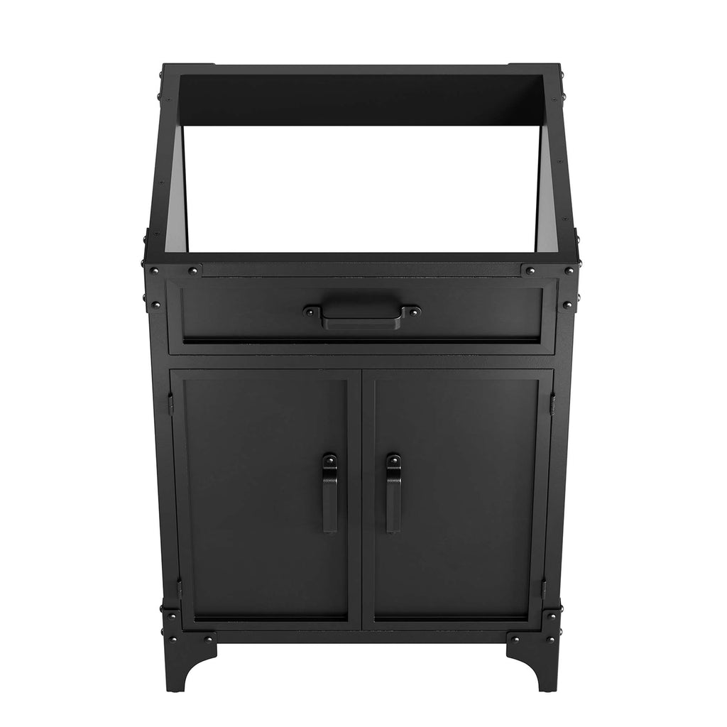 Steamforge 24" Bathroom Vanity - White Black