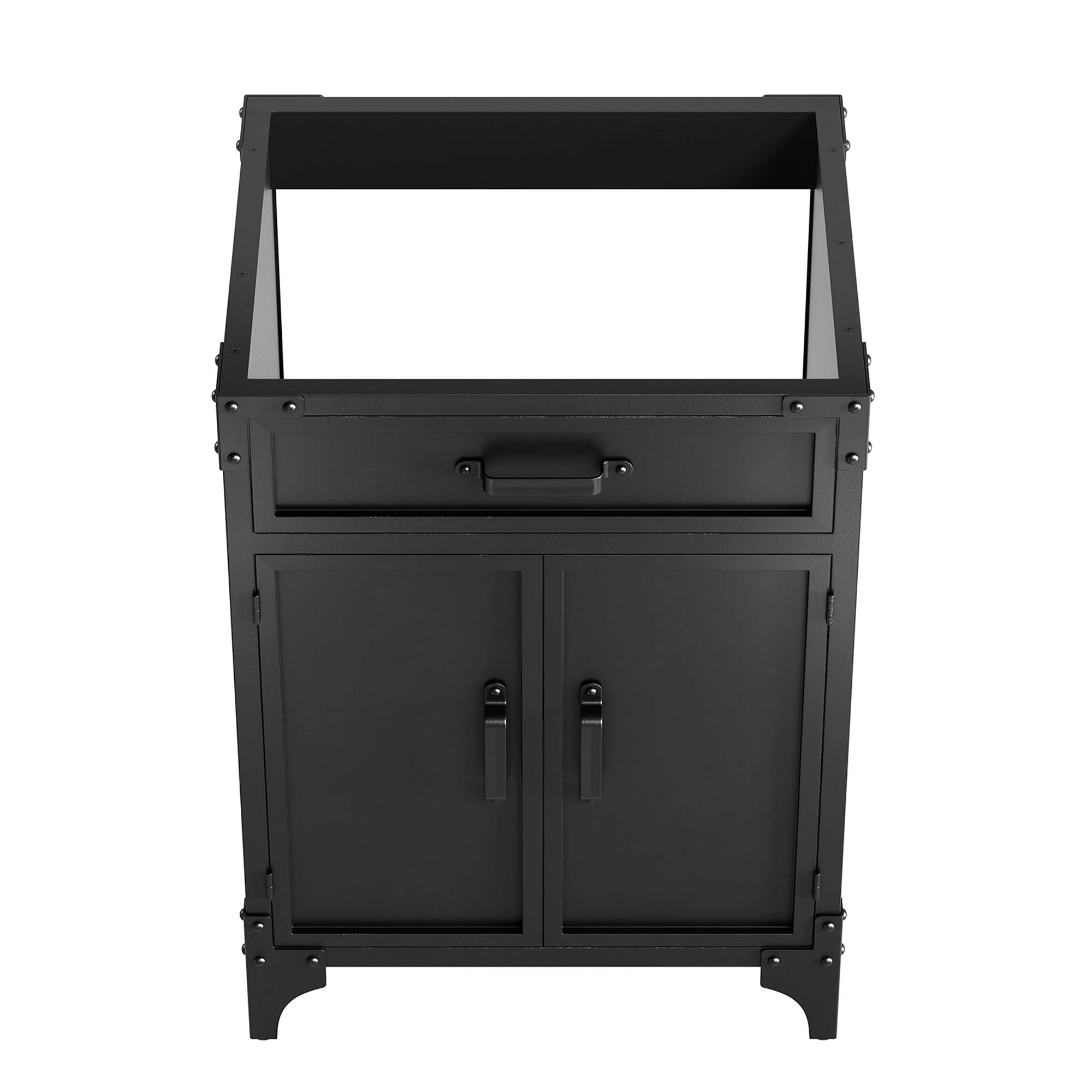 Steamforge 24" Bathroom Vanity - White Black
