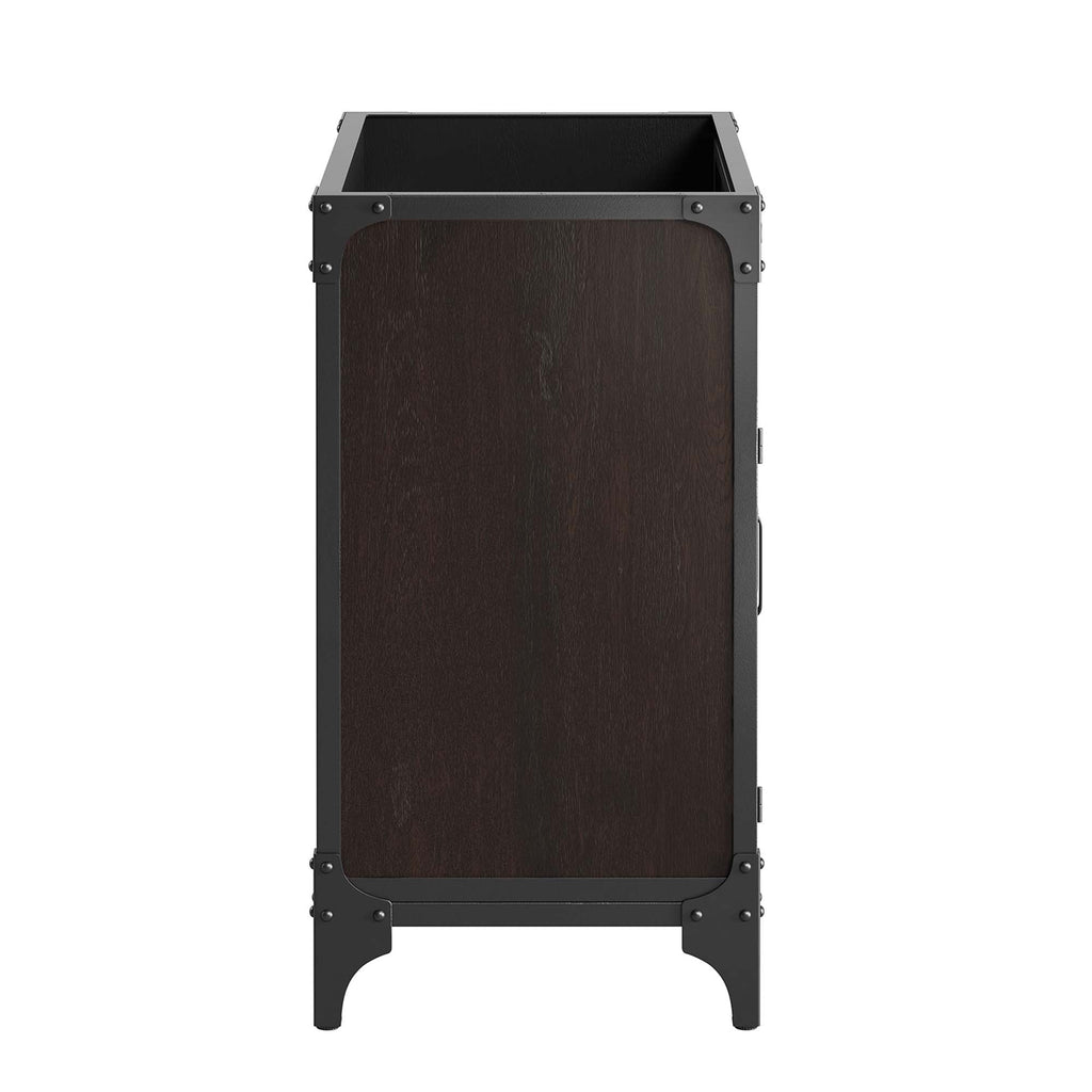 Steamforge 30" Bathroom Vanity Cabinet (Sink Basin Not Included) - Black Walnut