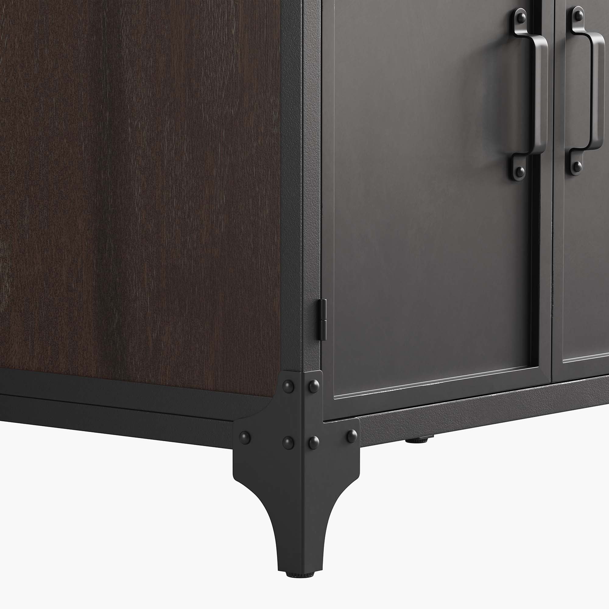 Steamforge 30" Bathroom Vanity Cabinet (Sink Basin Not Included) - Black Walnut