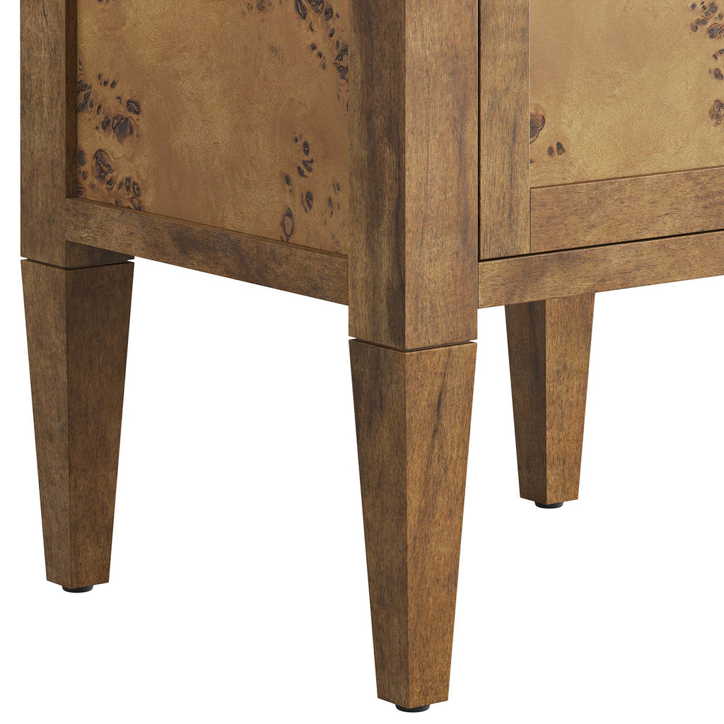 Elysian 18" Wood Bathroom Vanity Cabinet (Sink Basin Not Included) - Brown