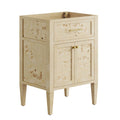 Elysian 24" Wood Bathroom Vanity Cabinet (Sink Basin Not Included) - Burgundy