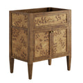 Elysian 30" Bathroom Vanity Cabinet (Sink Basin Not Included) - Brown