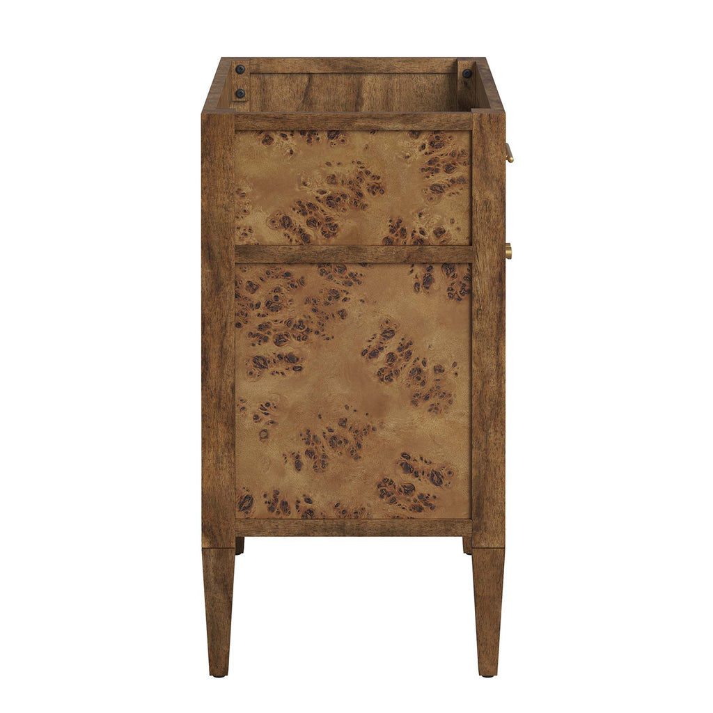 Elysian 30" Bathroom Vanity Cabinet (Sink Basin Not Included) - Brown