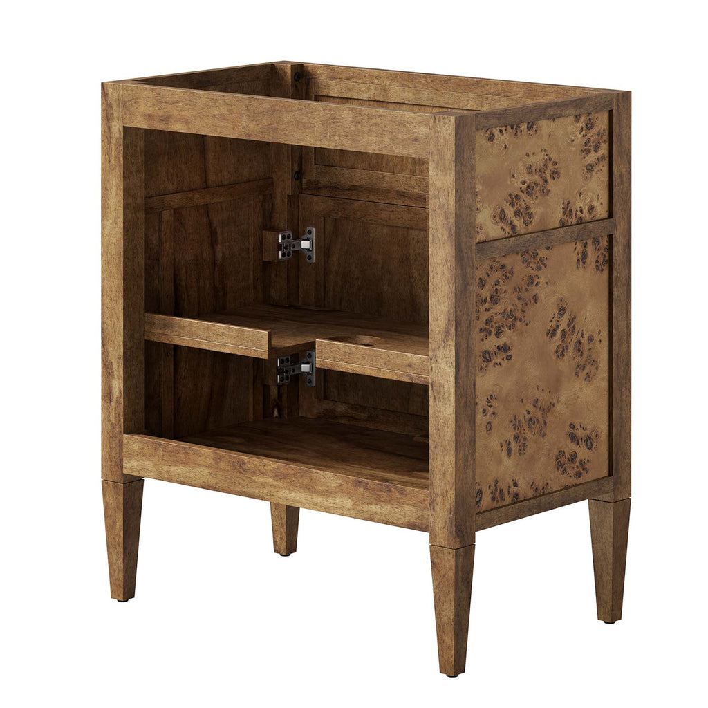Elysian 30" Bathroom Vanity Cabinet (Sink Basin Not Included) - Brown